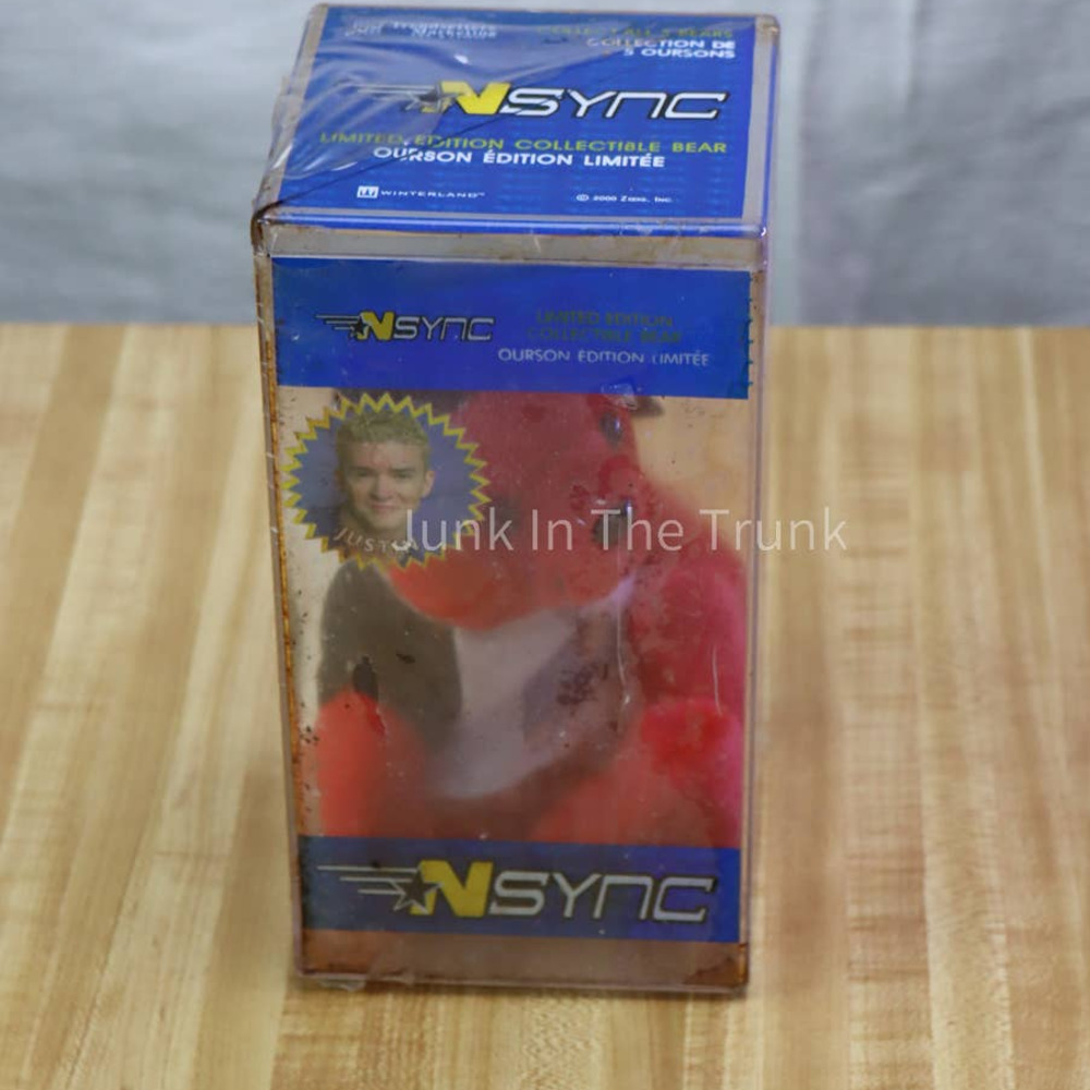 RARE TY Rare Bears "Justin" Timberlake NSYNC LIMITED EDITION Collectors #3749
